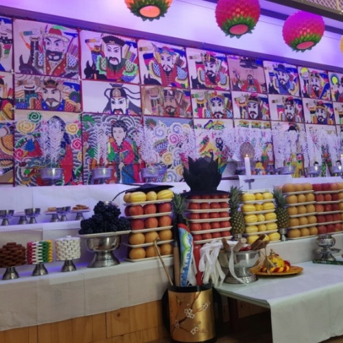 부산 황해도만신 자화신당 선생님